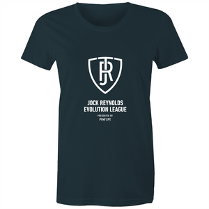 JOCK REYNOLDS EVOLUTION LEAGUE - WOMEN’S TSHIRT (REVERSE)