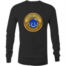 Load image into Gallery viewer, GOLD TRIP - MELB CUP CHAMPION 2022 - LONG SLEEVE TEE (FRONT &amp; BACK PRINT)