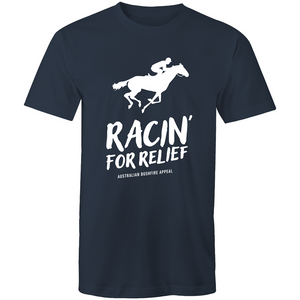 RACIN' FOR RELIEF - BUSHFIRE APPEAL T-SHIRT (REVERSE)