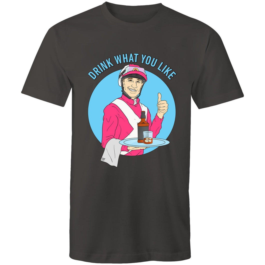 DRINK WHAT YOU LIKE (SCOTCH) - TSHIRT (FRONT)