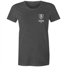 Load image into Gallery viewer, JOCK REYNOLDS EVOLUTION LEAGUE - WOMENS TSHIRT (BADGE REVERSE)