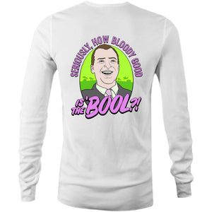 THE 'BOOL - LONG SLEEVE TSHIRT (FRONT & BACK)