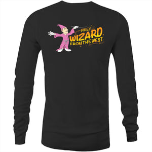 WIZARD FROM THE WEST - LONG SLEEVE TSHIRT (DARK)