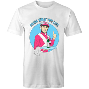 DRINK WHAT YOU LIKE (WINE) - TSHIRT (FRONT)