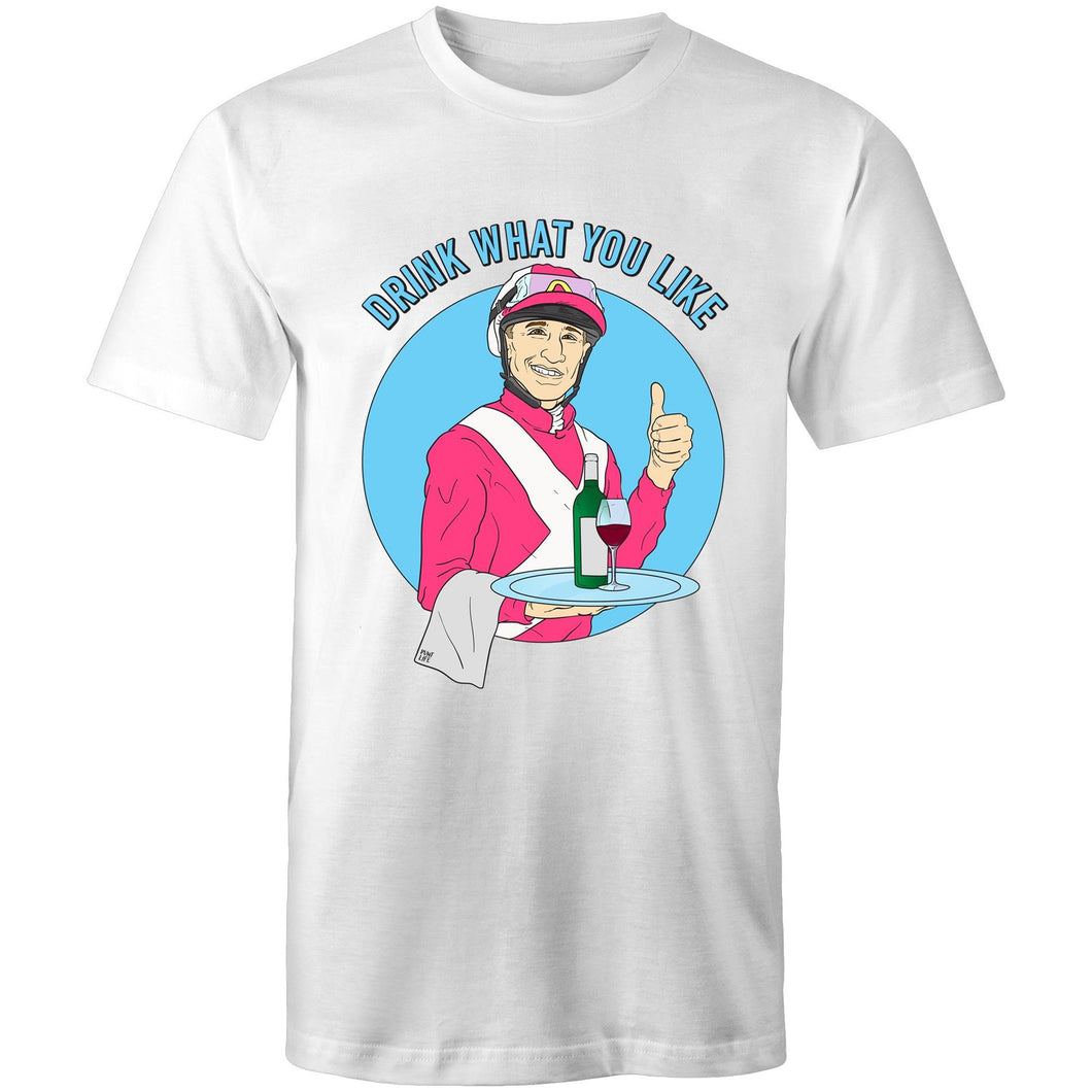 DRINK WHAT YOU LIKE (WINE) - TSHIRT (FRONT)