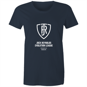 JOCK REYNOLDS EVOLUTION LEAGUE - WOMEN’S TSHIRT (REVERSE)
