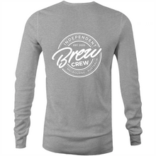 Load image into Gallery viewer, BREW CREW - LONG SLEEVE TSHIRT (FRONT &amp; BACK)