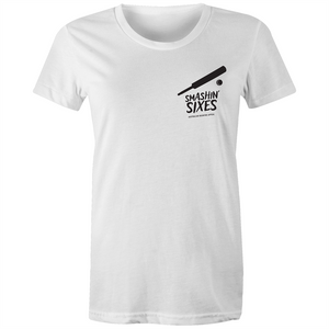 SMASHIN' SIXES - BUSHFIRE APPEAL WOMAN'S T-SHIRT