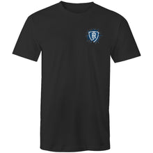 Load image into Gallery viewer, JOCK REYNOLDS - CARLTON BADGE TSHIRT (DARK)