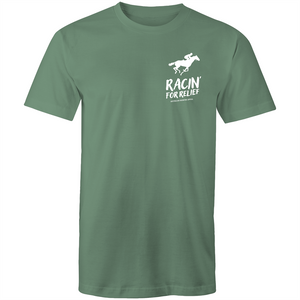 RACIN' FOR RELIEF - BUSHFIRE APPEAL T-SHIRT (LEFT BREAST REVERSE)