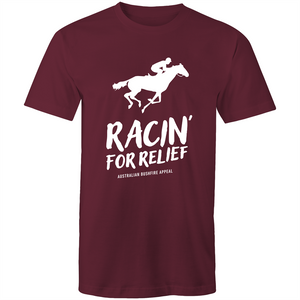 RACIN' FOR RELIEF - BUSHFIRE APPEAL T-SHIRT (REVERSE)