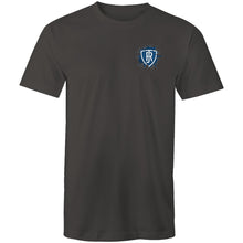 Load image into Gallery viewer, JOCK REYNOLDS - CARLTON BADGE TSHIRT (DARK)