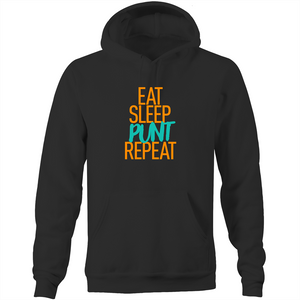 EAT SLEEP PUNT REPEAT - HOODIE (DARK MODE)
