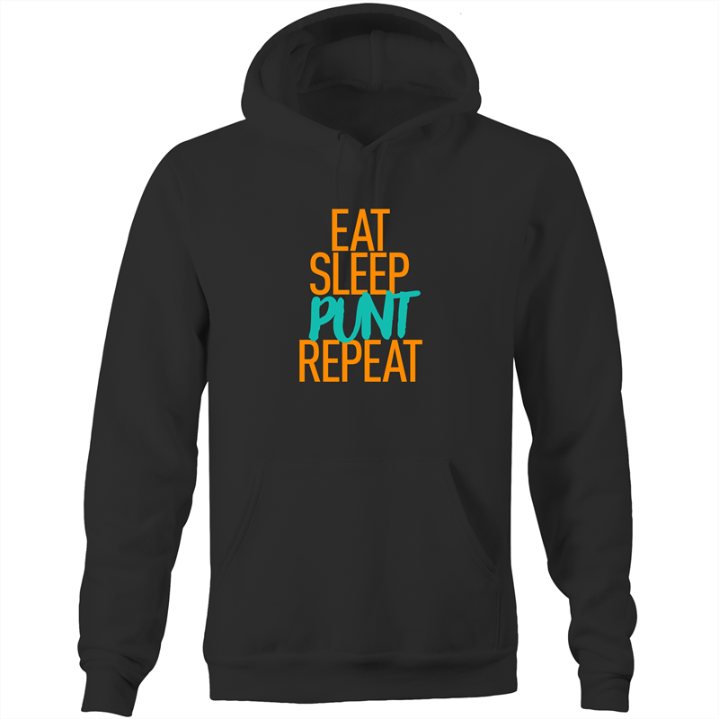 EAT SLEEP PUNT REPEAT - HOODIE (DARK MODE)