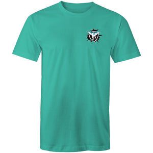JOCK REYNOLDS - PORT ADELAIDE BADGE TSHIRT (DARK)