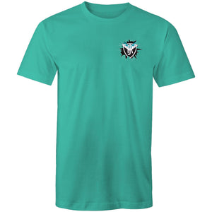 JOCK REYNOLDS - PORT ADELAIDE BADGE TSHIRT (DARK)