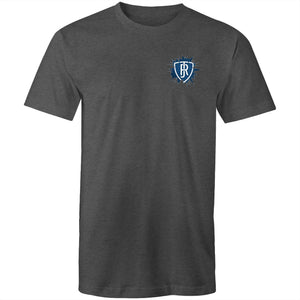JOCK REYNOLDS - CARLTON BADGE TSHIRT (DARK)