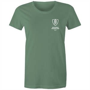 JOCK REYNOLDS EVOLUTION LEAGUE - WOMENS TSHIRT (BADGE REVERSE)