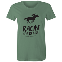 Load image into Gallery viewer, RACIN&#39; FOR RELIEF - BUSHFIRE APPEAL WOMEN&#39;S T-SHIRT