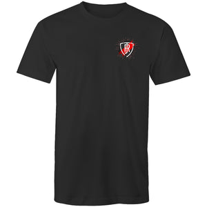 JOCK REYNOLDS - ESSENDON BADGE TSHIRT (DARK)
