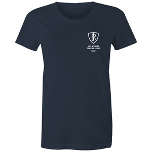 JOCK REYNOLDS EVOLUTION LEAGUE - WOMENS TSHIRT (BADGE REVERSE)