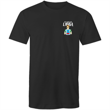 Load image into Gallery viewer, GET LOOSE LIKE LIBBA - BADGE TSHIRT COLOUR