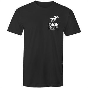 RACIN' FOR RELIEF - BUSHFIRE APPEAL T-SHIRT (LEFT BREAST REVERSE)