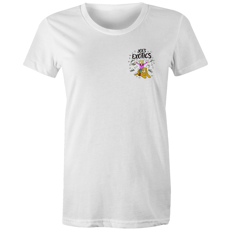 JOE’S EXOTICS - WOMEN’S TSHIRT (BADGE)