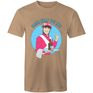 DRINK WHAT YOU LIKE (SCOTCH) - TSHIRT (FRONT)