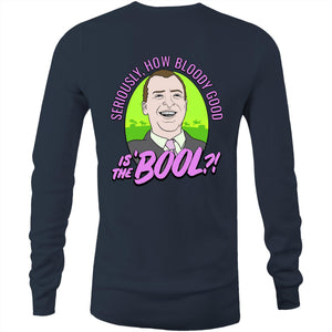 THE 'BOOL - LONG SLEEVE TSHIRT (FRONT & BACK)