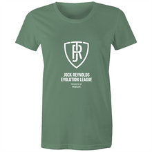 Load image into Gallery viewer, JOCK REYNOLDS EVOLUTION LEAGUE - WOMEN’S TSHIRT (REVERSE)