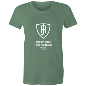 JOCK REYNOLDS EVOLUTION LEAGUE - WOMEN’S TSHIRT (REVERSE)