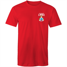 Load image into Gallery viewer, GET LOOSE LIKE LIBBA - BADGE TSHIRT COLOUR