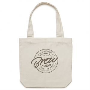 BREW CREW - CANVAS TOTE BAG