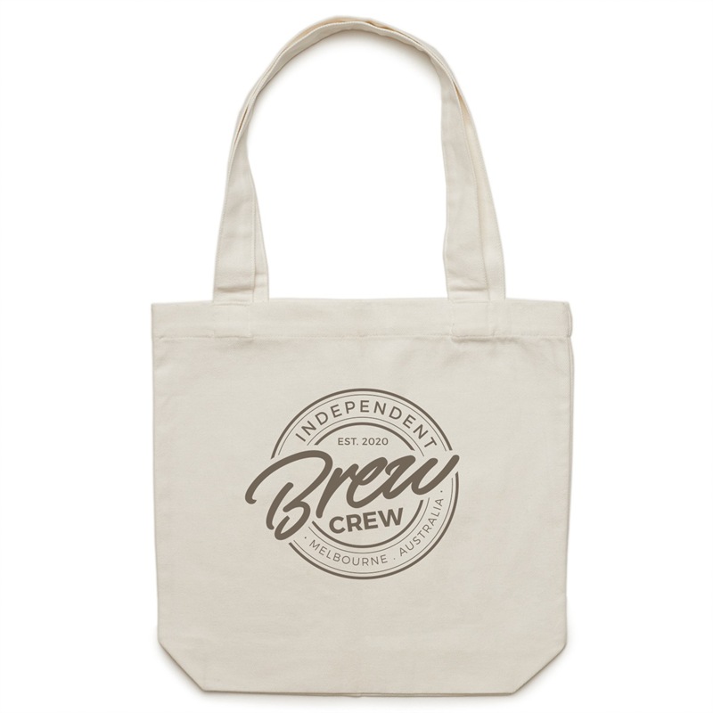 BREW CREW - CANVAS TOTE BAG