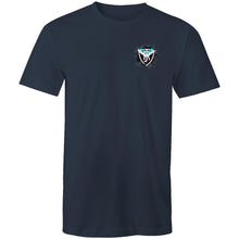 Load image into Gallery viewer, JOCK REYNOLDS - PORT ADELAIDE BADGE TSHIRT (DARK)