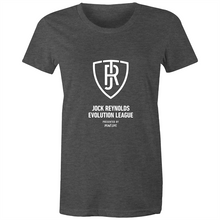 Load image into Gallery viewer, JOCK REYNOLDS EVOLUTION LEAGUE - WOMEN’S TSHIRT (REVERSE)