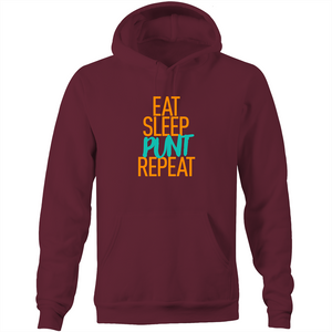 EAT SLEEP PUNT REPEAT - HOODIE (DARK MODE)