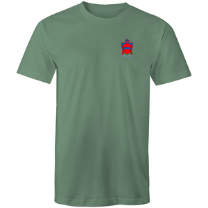 VERRY ELLEEGANT - SILK BADGE TSHIRT (DARK)