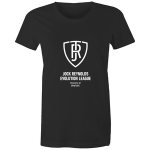 JOCK REYNOLDS EVOLUTION LEAGUE - WOMEN’S TSHIRT (REVERSE)