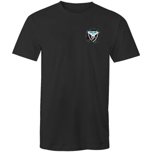 JOCK REYNOLDS - PORT ADELAIDE BADGE TSHIRT (DARK)