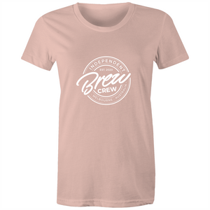 BREW CREW - WOMENS TSHIRT (COLOUR)