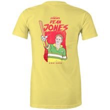 Load image into Gallery viewer, Dean Jones - Women&#39;s TShirt (Front &amp; Back)