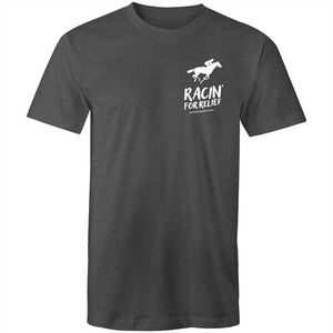 RACIN' FOR RELIEF - BUSHFIRE APPEAL T-SHIRT (LEFT BREAST REVERSE)