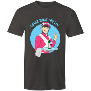 DRINK WHAT YOU LIKE (WINE) - TSHIRT (FRONT)
