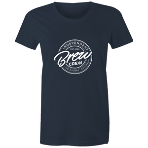 BREW CREW - WOMENS TSHIRT (COLOUR)
