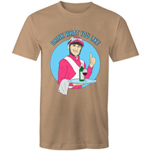 Load image into Gallery viewer, DRINK WHAT YOU LIKE (WINE) - TSHIRT (FRONT)