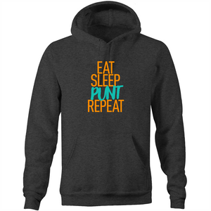EAT SLEEP PUNT REPEAT - HOODIE (DARK MODE)