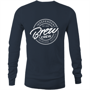 BREW CREW - LONG SLEEVE TSHIRT (FRONT & BACK)
