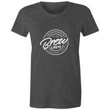 Load image into Gallery viewer, BREW CREW - WOMENS TSHIRT (COLOUR)